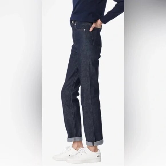 A.P.C. Women’s Raw Denim Standard Jeans - Picture 2 of 16
